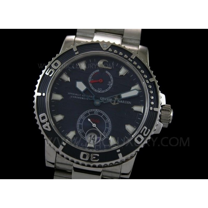 R plica Ulysse Nardin Maxi Marinha Diver Energia de Reserva